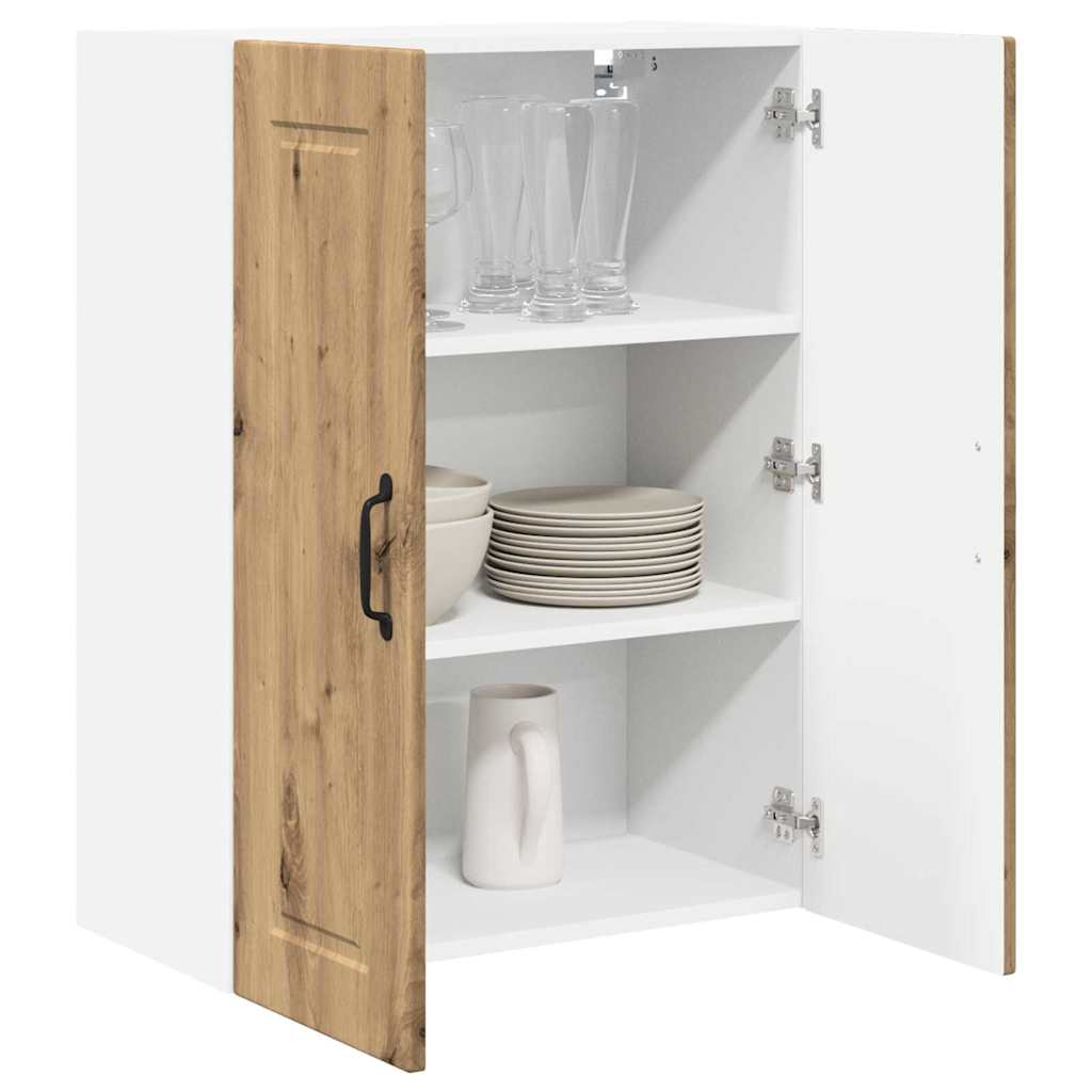 Kitchen Wall Cabinet with Shelf Artisan Oak 60 x 31 x 80 cm