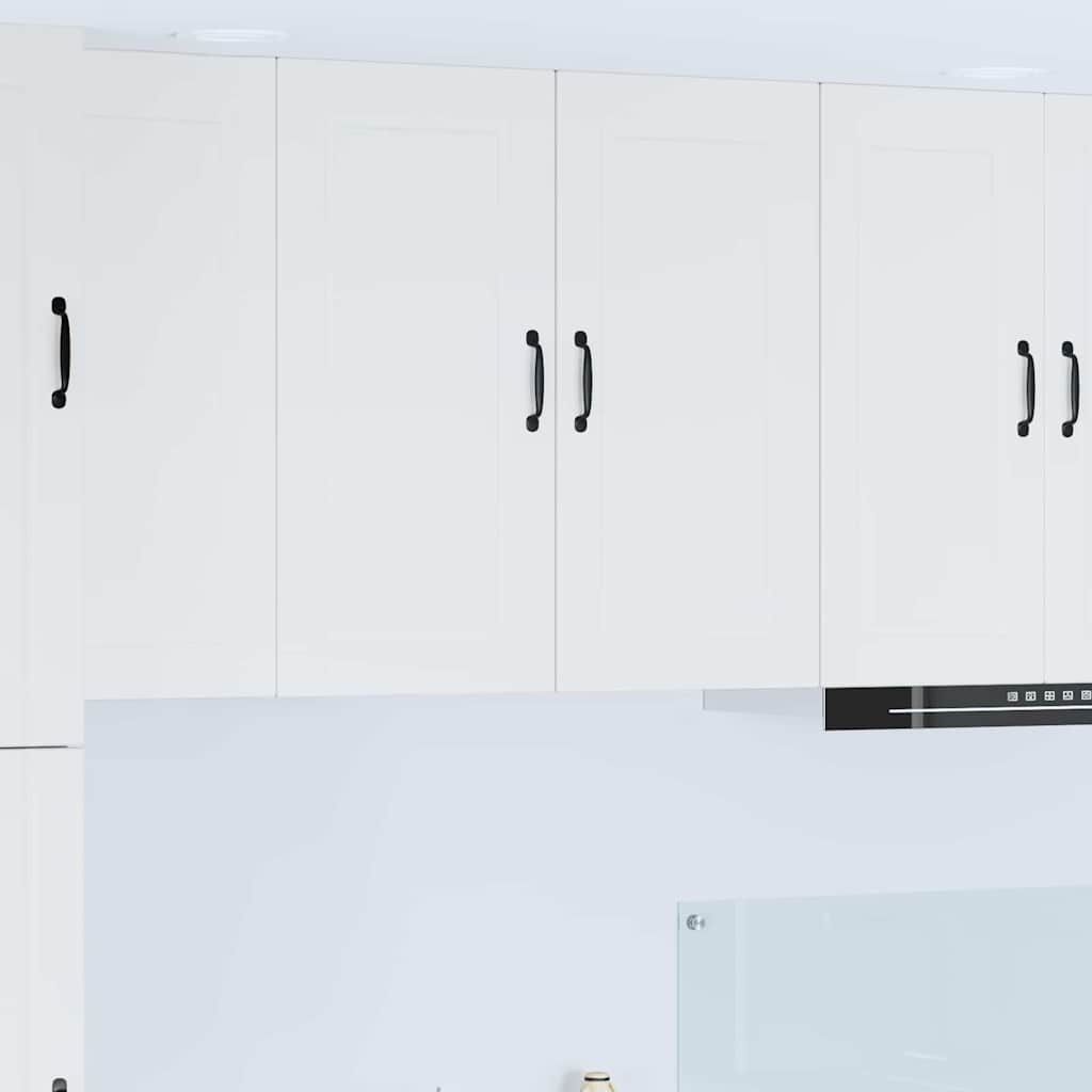 Kitchen Wall Cabinet White 80 x 31 x 80 cm Engineered Wood