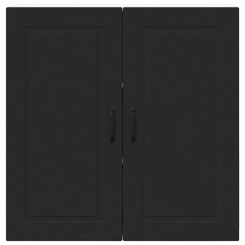 Kitchen Wall Cabinet Black 80 x 31 x 80 cm Engineered Wood