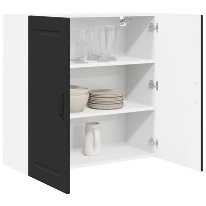 Kitchen Wall Cabinet Black 80 x 31 x 80 cm Engineered Wood