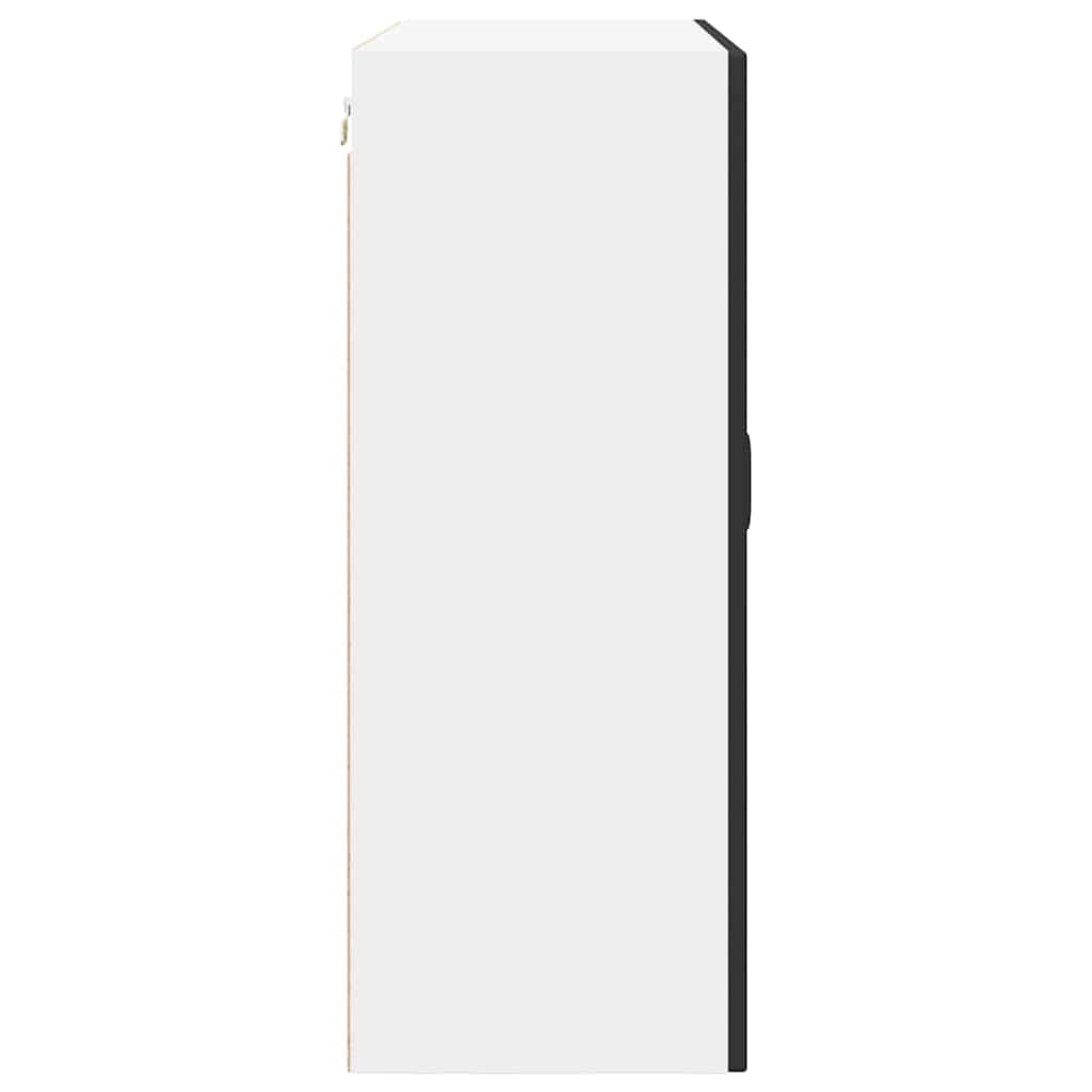 Kitchen Wall Cabinet Black 80 x 31 x 80 cm Engineered Wood