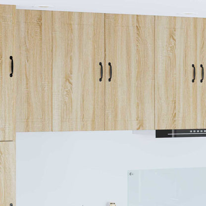 Kitchen Wall Cabinet Sonoma Oak 80 x 31 x 80 cm Engineered Wood
