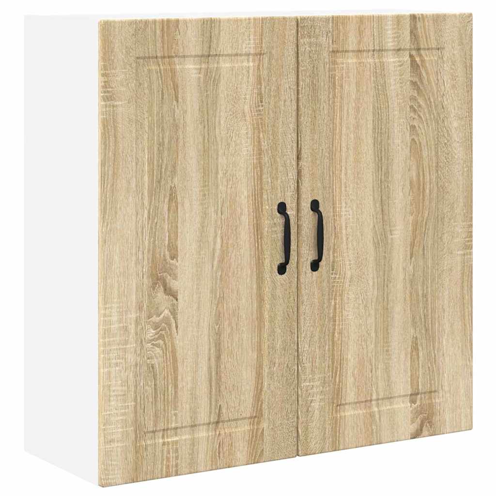 Kitchen Wall Cabinet Sonoma Oak 80 x 31 x 80 cm Engineered Wood
