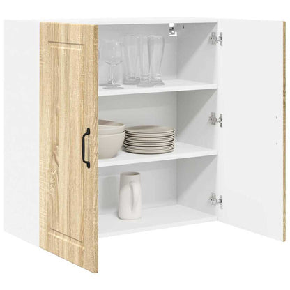 Kitchen Wall Cabinet Sonoma Oak 80 x 31 x 80 cm Engineered Wood