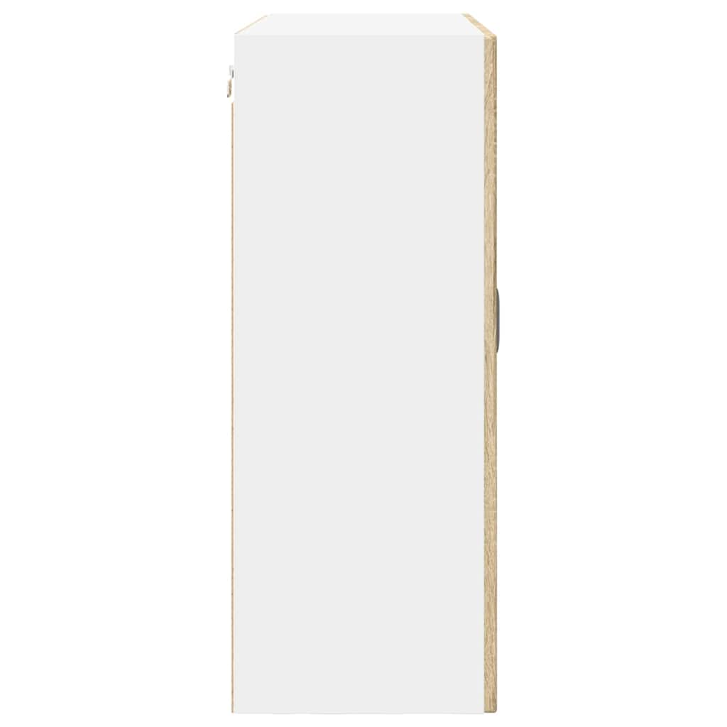 Kitchen Wall Cabinet Sonoma Oak 80 x 31 x 80 cm Engineered Wood