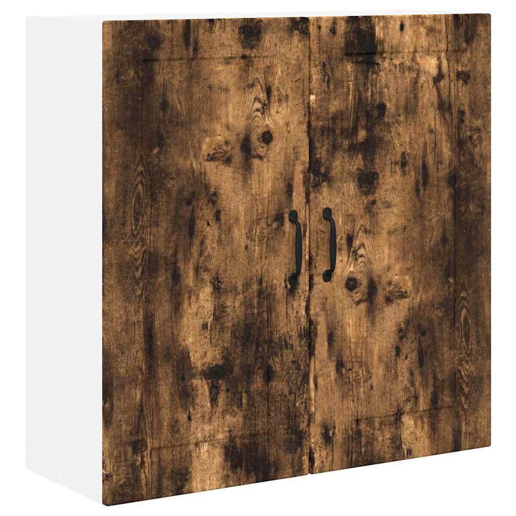 Kitchen Wall Cabinet Smoked Oak 80 x 31 x 80 cm Engineered Wood