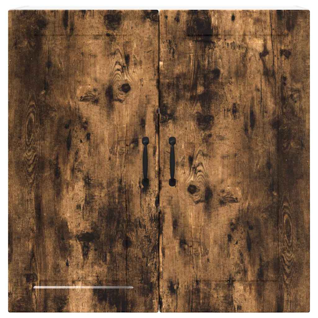 Kitchen Wall Cabinet Smoked Oak 80 x 31 x 80 cm Engineered Wood