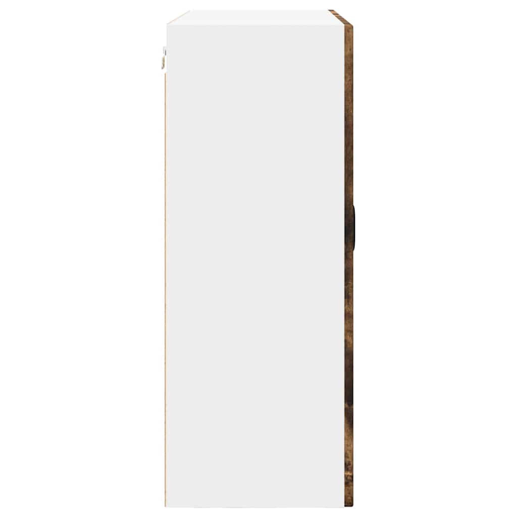Kitchen Wall Cabinet Smoked Oak 80 x 31 x 80 cm Engineered Wood