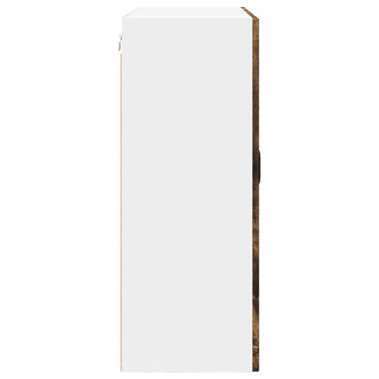 Kitchen Wall Cabinet Smoked Oak 80 x 31 x 80 cm Engineered Wood