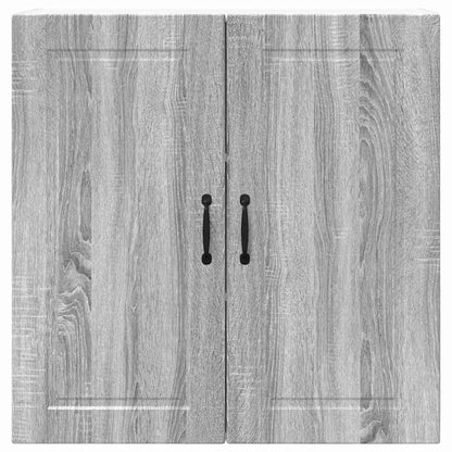 Kitchen Wall Cabinet with Shelf Grey Sonoma 80 x 31 x 80 cm