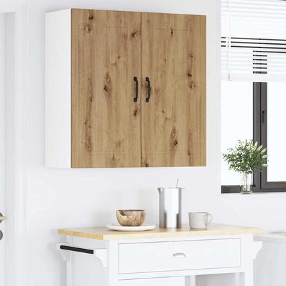 Kitchen Wall Cabinet with Shelf Artisan Oak 80 x 31 x 80 cm