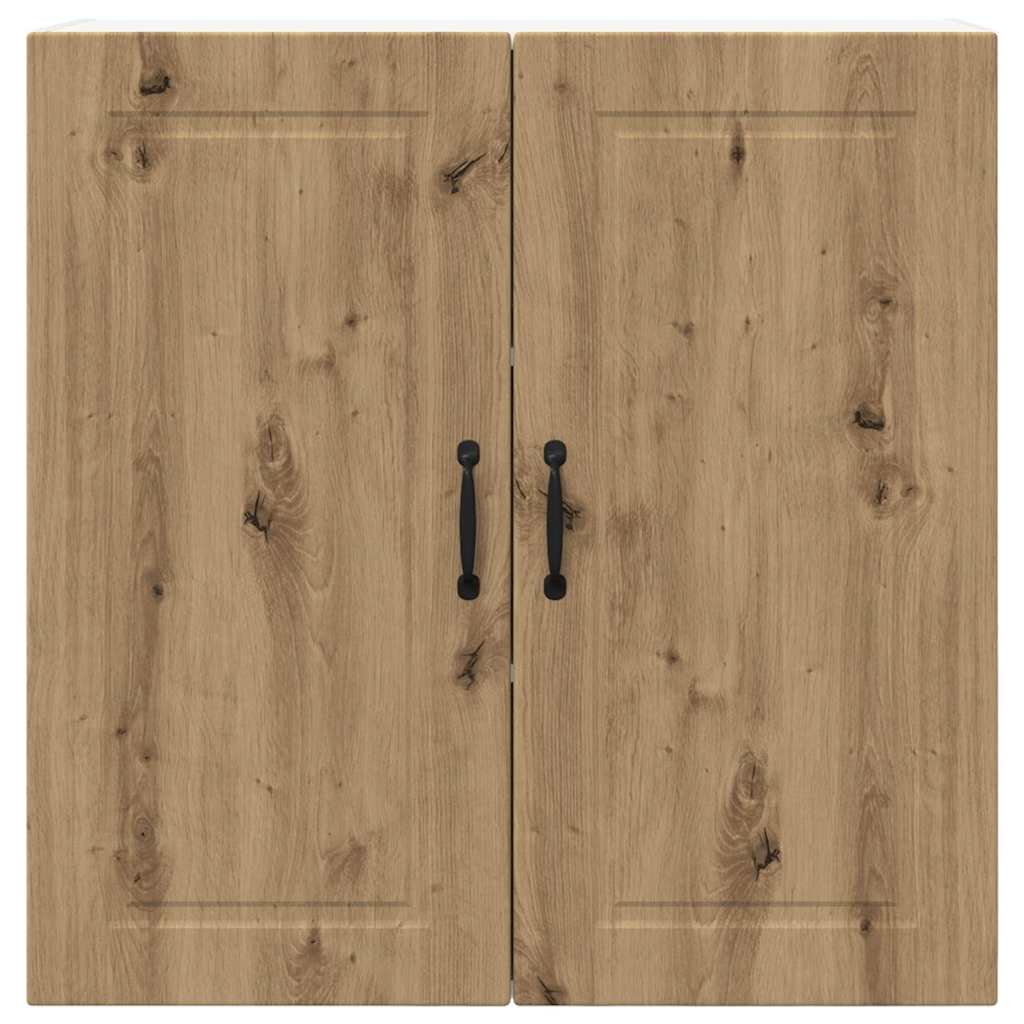 Kitchen Wall Cabinet with Shelf Artisan Oak 80 x 31 x 80 cm