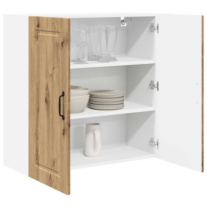 Kitchen Wall Cabinet with Shelf Artisan Oak 80 x 31 x 80 cm