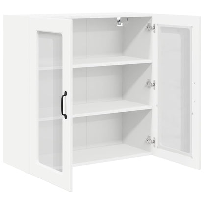 Kitchen Wall Cabinet White 80 x 31 x 80 cm Engineered Wood