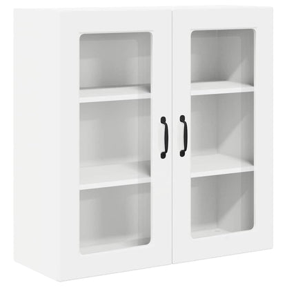 Kitchen Wall Cabinet with Door High Gloss White 80 x 31 x 80 cm