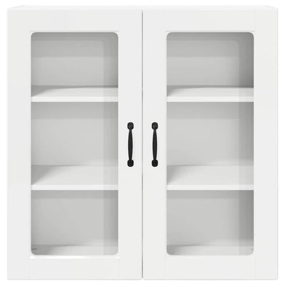 Kitchen Wall Cabinet with Door High Gloss White 80 x 31 x 80 cm