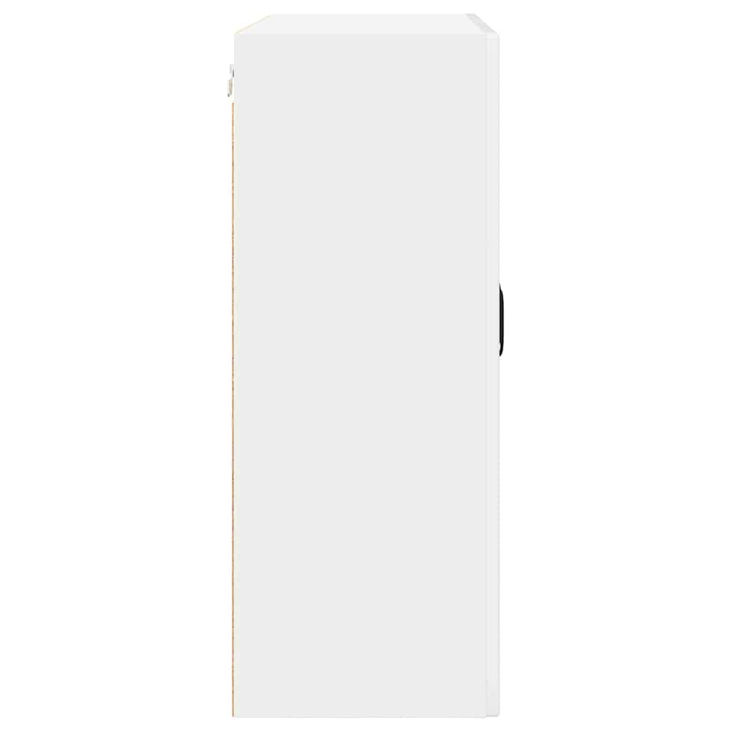 Kitchen Wall Cabinet with Door High Gloss White 80 x 31 x 80 cm