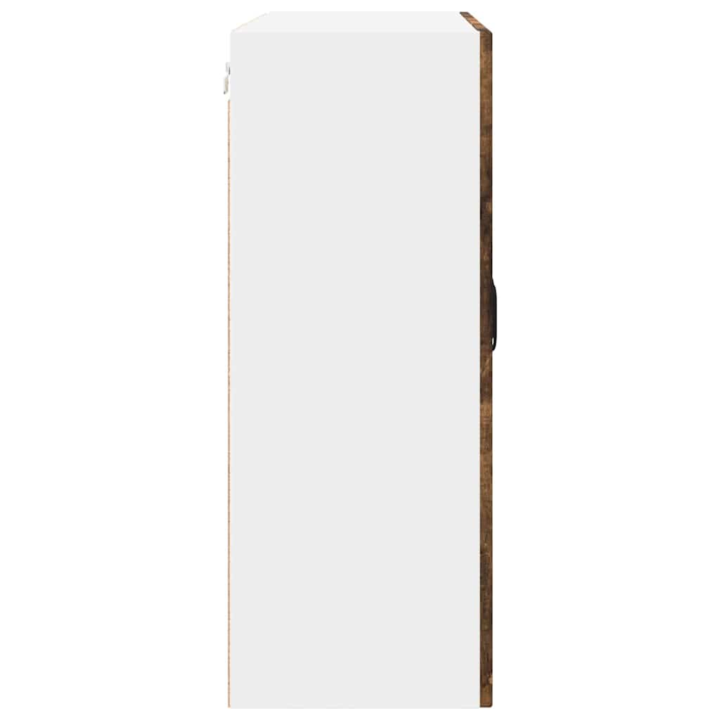Kitchen Wall Cabinet Smoked Oak 80 x 31 x 80 cm Engineered Wood
