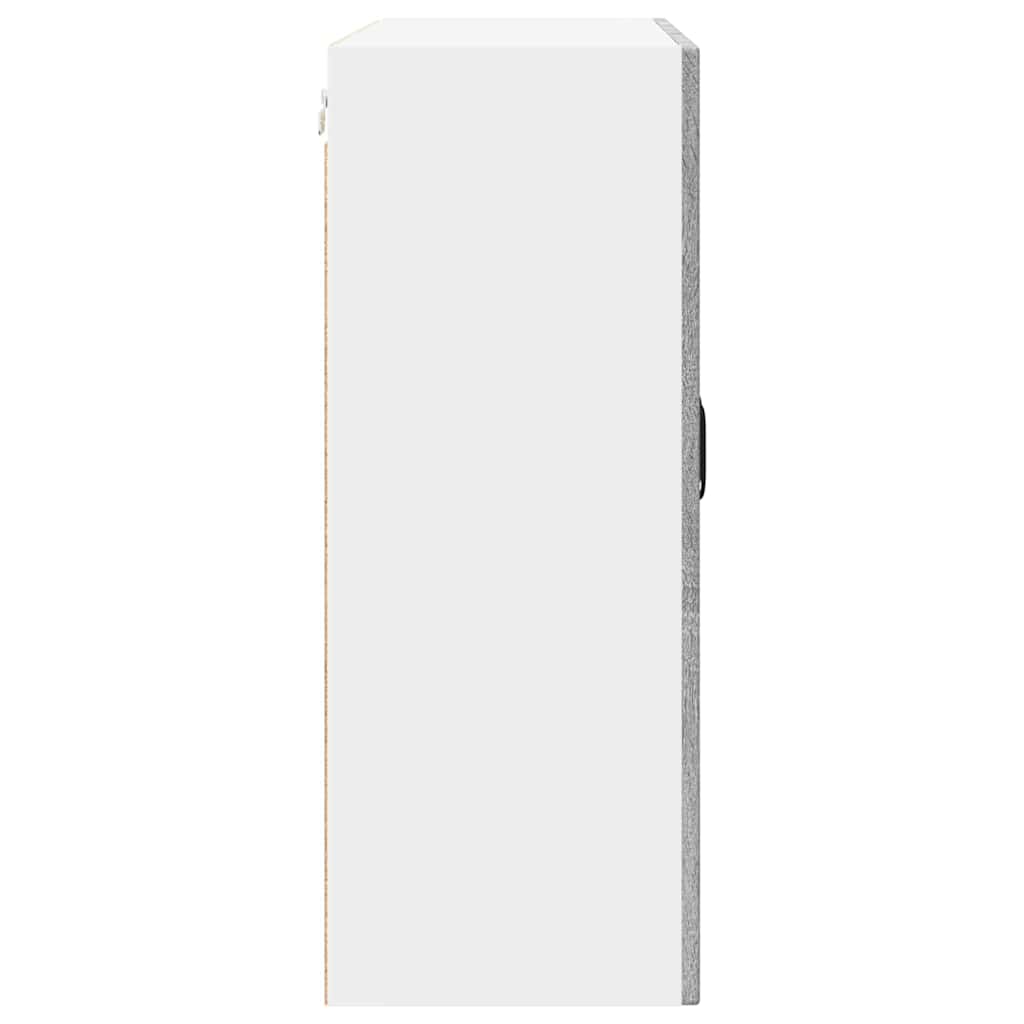 Kitchen Wall Cabinet with Shelf Grey Sonoma 80 x 31 x 80 cm