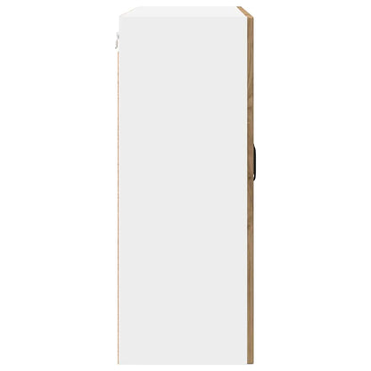 Kitchen Wall Cabinet with Shelf Artisan Oak 80 x 31 x 80 cm