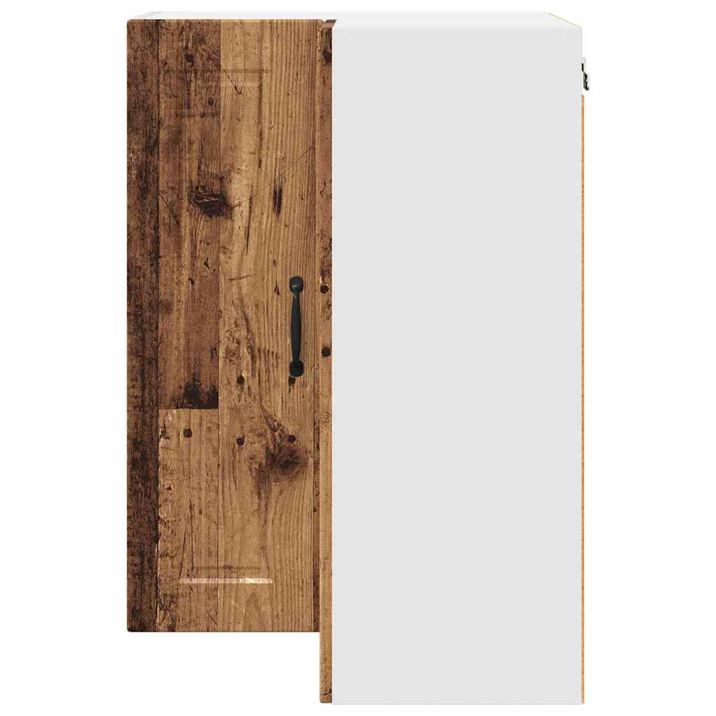 Kitchen Wall Cabinet Old Wood 57 x 57 x 80 cm Engineered Wood