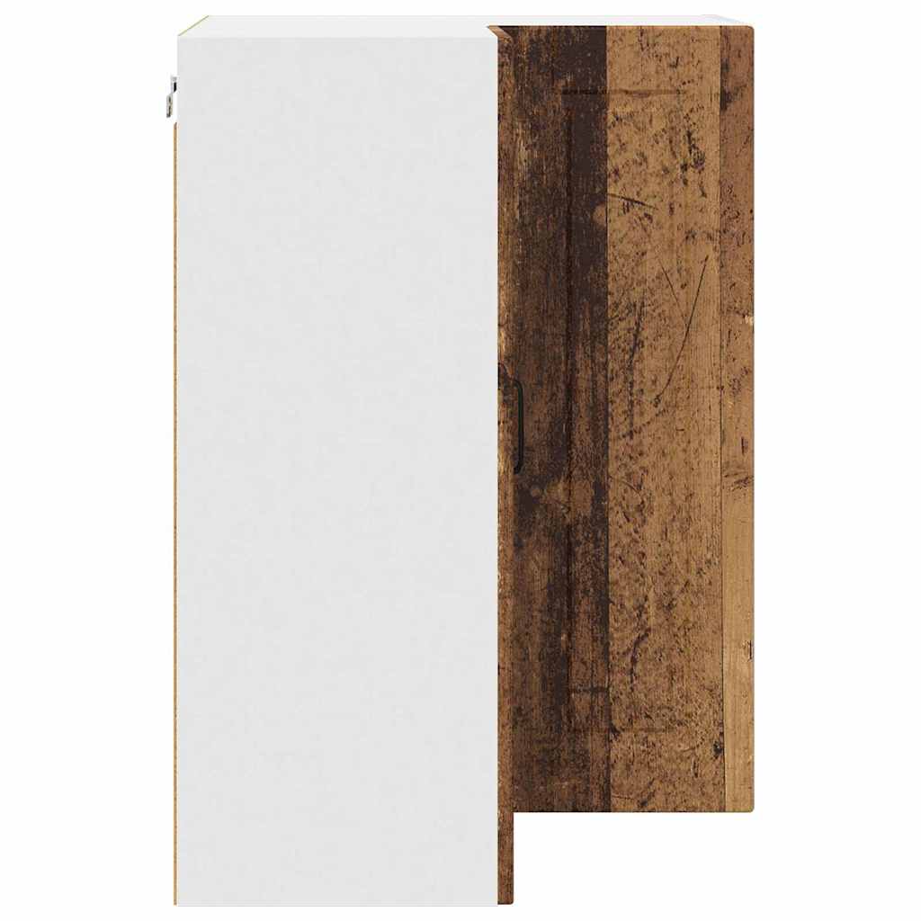 Kitchen Wall Cabinet Old Wood 57 x 57 x 80 cm Engineered Wood