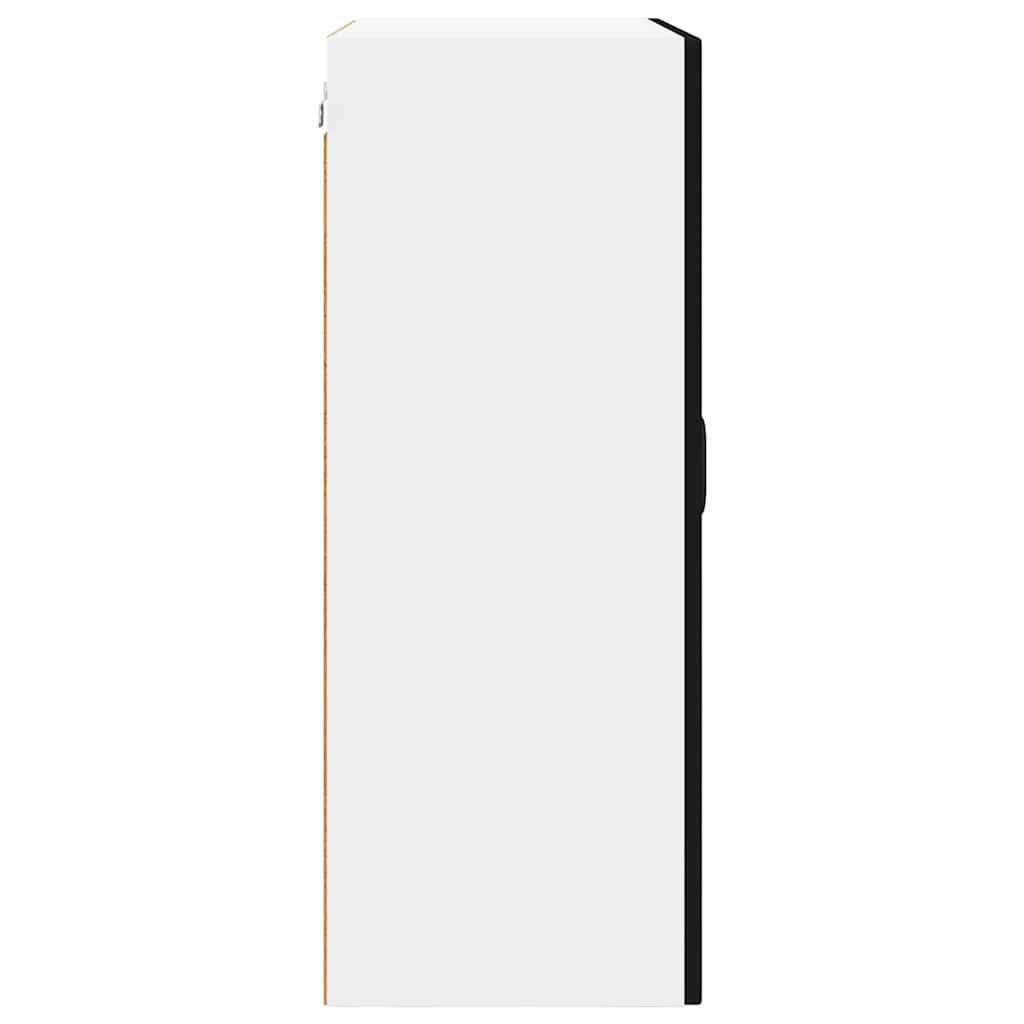 Kitchen Wall Cabinet Black 60 x 31 x 80 cm Engineered Wood