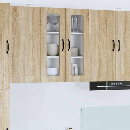 Kitchen Wall Cabinet Sonoma Oak 60 x 31 x 80 cm Engineered Wood