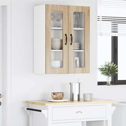 Kitchen Wall Cabinet Sonoma Oak 60 x 31 x 80 cm Engineered Wood