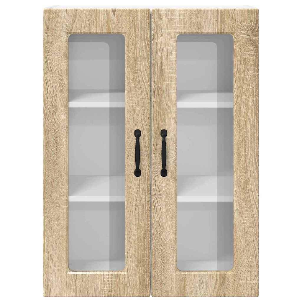 Kitchen Wall Cabinet Sonoma Oak 60 x 31 x 80 cm Engineered Wood