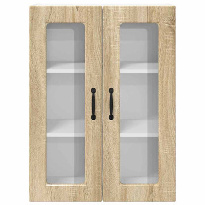 Kitchen Wall Cabinet Sonoma Oak 60 x 31 x 80 cm Engineered Wood
