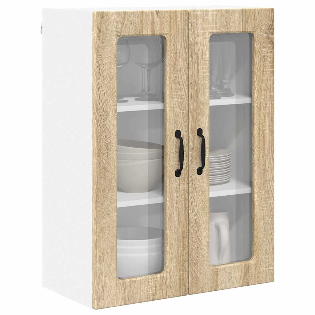 Kitchen Wall Cabinet Sonoma Oak 60 x 31 x 80 cm Engineered Wood