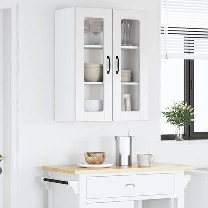 Kitchen Wall Cabinet with Door High Gloss White 60 x 31 x 80 cm