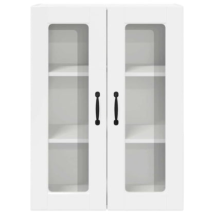 Kitchen Wall Cabinet with Door High Gloss White 60 x 31 x 80 cm