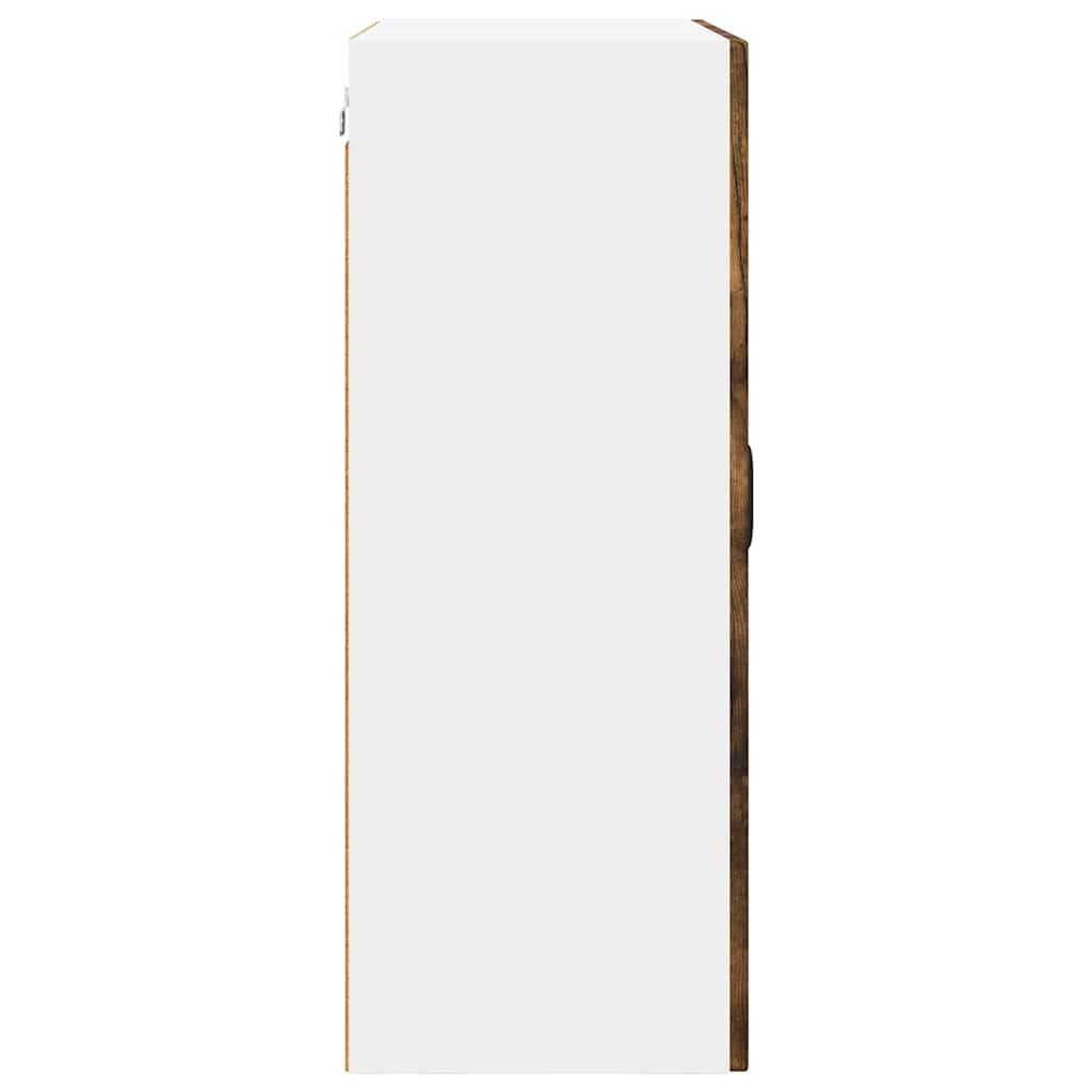 Kitchen Wall Cabinet Smoked Oak 60 x 31 x 80 cm Engineered Wood