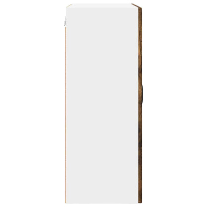 Kitchen Wall Cabinet Smoked Oak 60 x 31 x 80 cm Engineered Wood