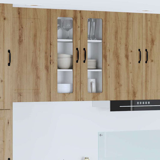 Kitchen Wall Cabinet with Shelf Artisan Oak 60 x 31 x 80 cm