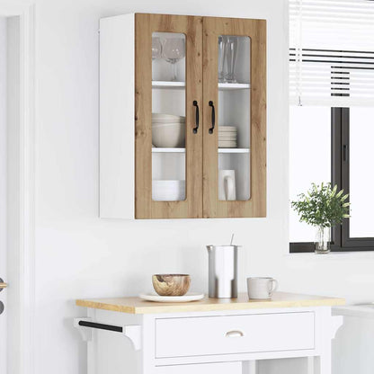 Kitchen Wall Cabinet with Shelf Artisan Oak 60 x 31 x 80 cm