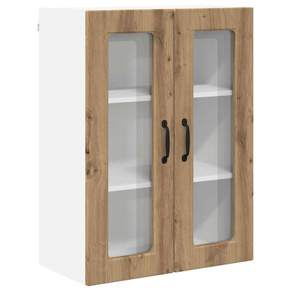 Kitchen Wall Cabinet with Shelf Artisan Oak 60 x 31 x 80 cm