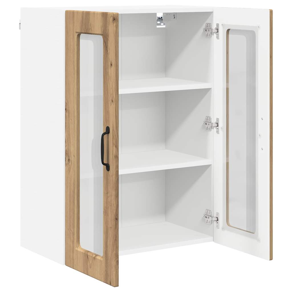 Kitchen Wall Cabinet with Shelf Artisan Oak 60 x 31 x 80 cm