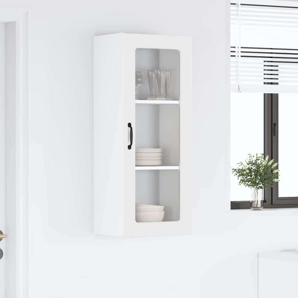 Kitchen Wall Cabinet White 40 x 31 x 100 cm Engineered Wood