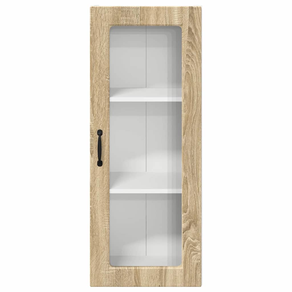 Kitchen Wall Cabinet with Shelf Sonoma Oak 40 x 31 x 100 cm