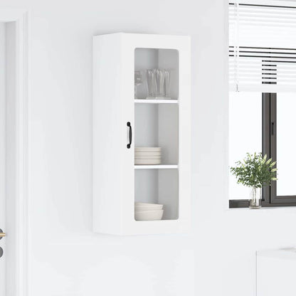 Kitchen Wall Cabinet High Gloss White 40 x 31 x 100 cm