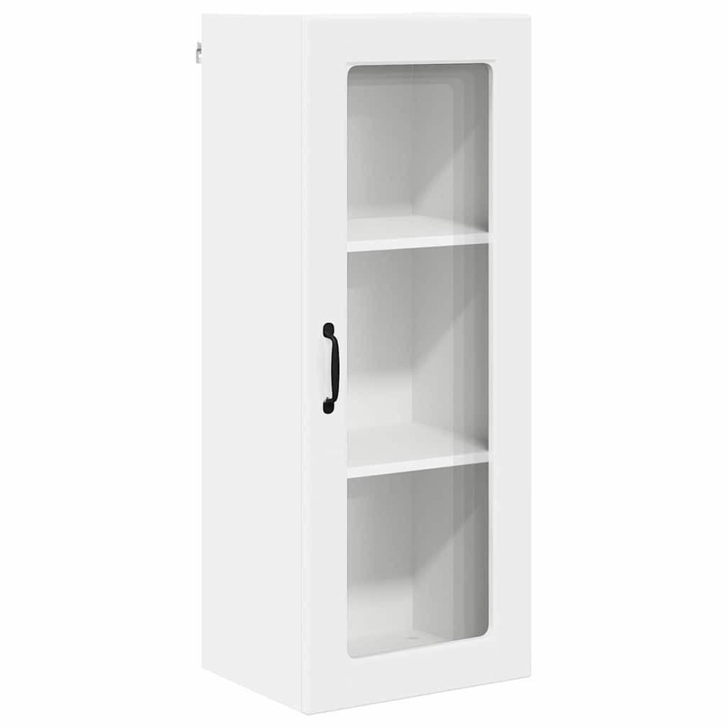 Kitchen Wall Cabinet High Gloss White 40 x 31 x 100 cm