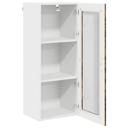 Kitchen Wall Cabinet with Shelf Smoked Oak 40 x 31 x 100 cm