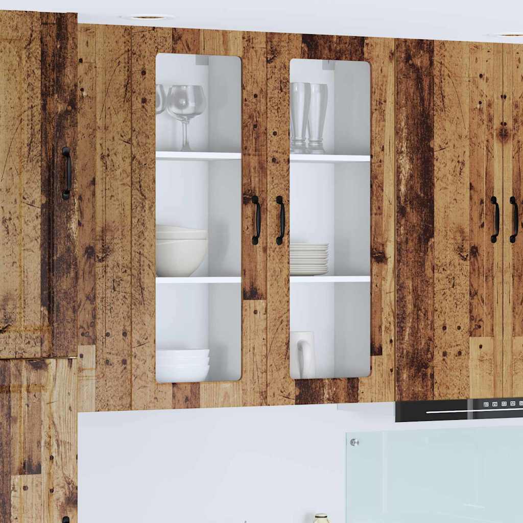 Kitchen Wall Cabinet Old Wood 40 x 31 x 100 cm Engineered Wood