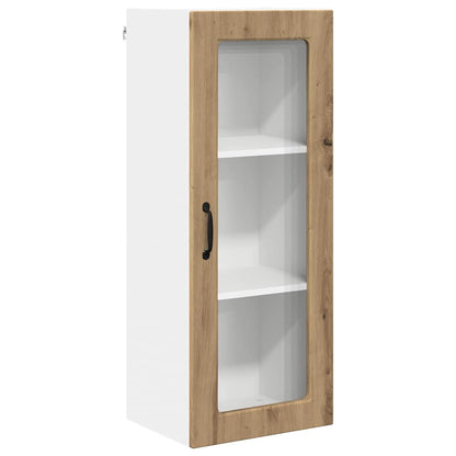 Kitchen Wall Cabinet with Shelf Artisan Oak 40 x 31 x 100 cm