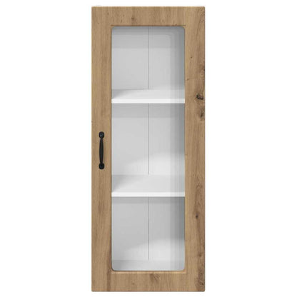 Kitchen Wall Cabinet with Shelf Artisan Oak 40 x 31 x 100 cm