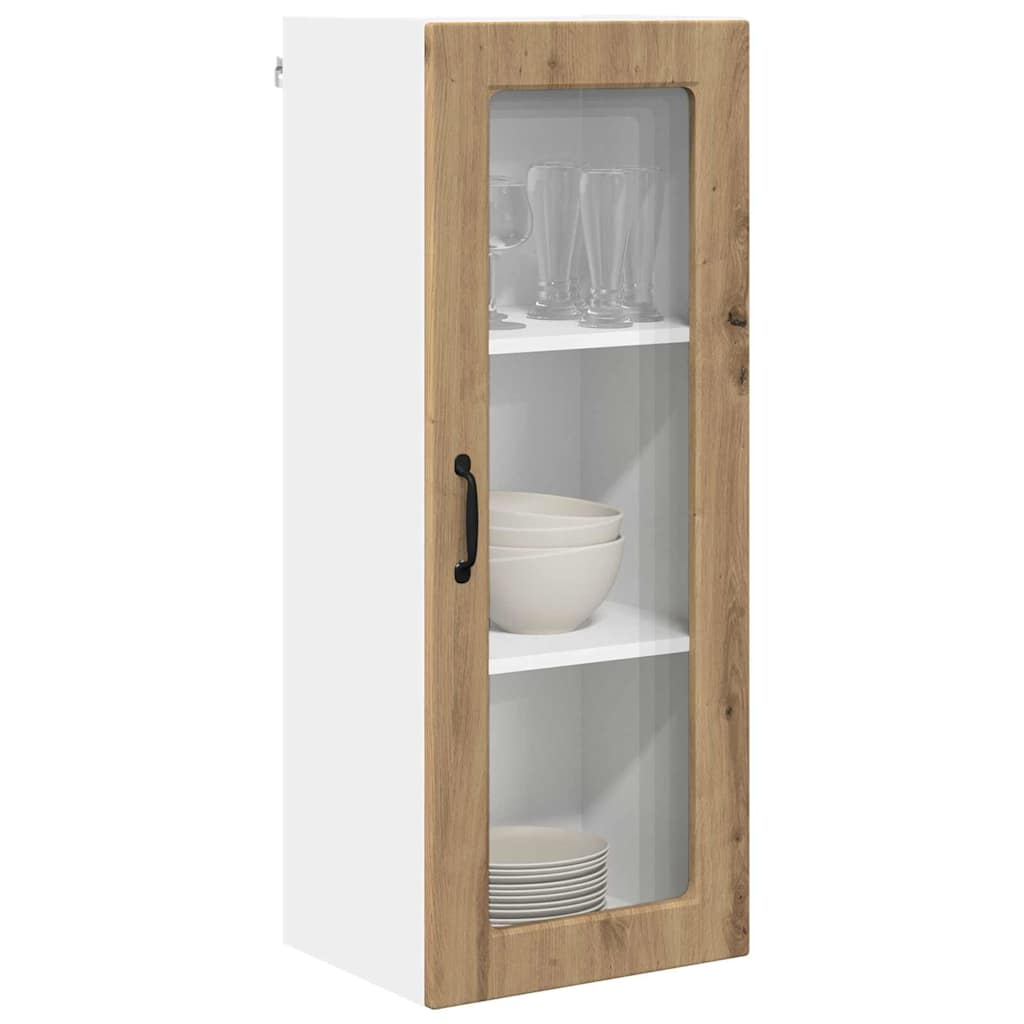 Kitchen Wall Cabinet with Shelf Artisan Oak 40 x 31 x 100 cm