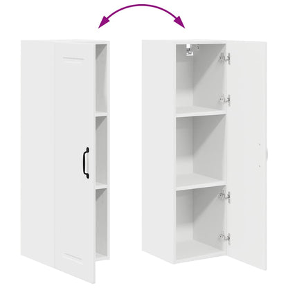 Kitchen Wall Cabinet White 30 x 31 x 100 cm Engineered Wood